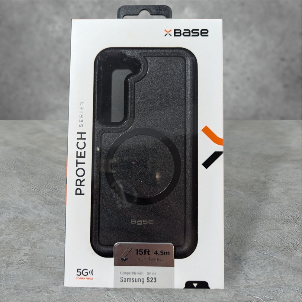 A9. Base ProTech MagCharge Case For Samsung Galaxy S23 - Black
